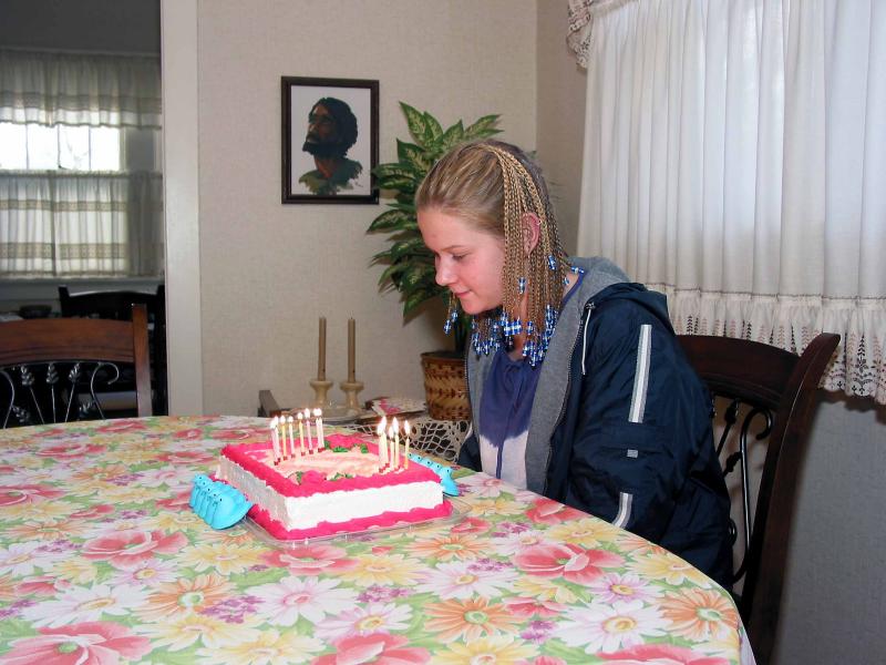 Mack Ready to Blow the Candles