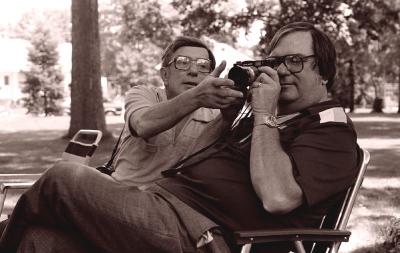 Don and Bob in Mason City Get-together - Photo by Paul Grupp