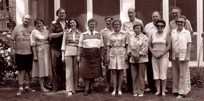 Seven Grupp Children and Spouses - Dick and Marialice Missing