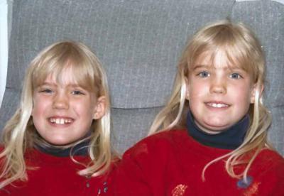 Rebecca and Melissa Grupp - 1997