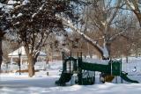 Winter - Playground in Foster Park