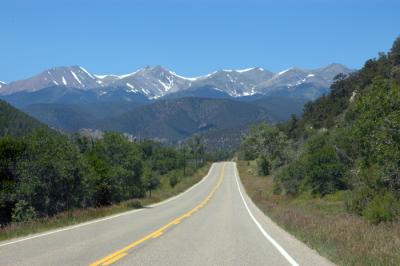 Scenic 12 and the San Juan mountains