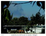 Smoke from fire near Mt. Hamilton