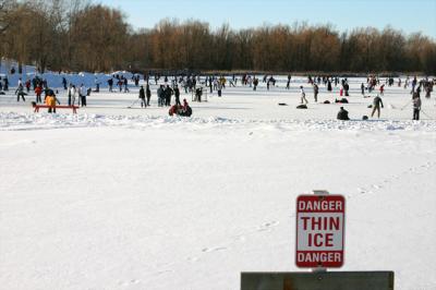 Skaters On Thin Ice
