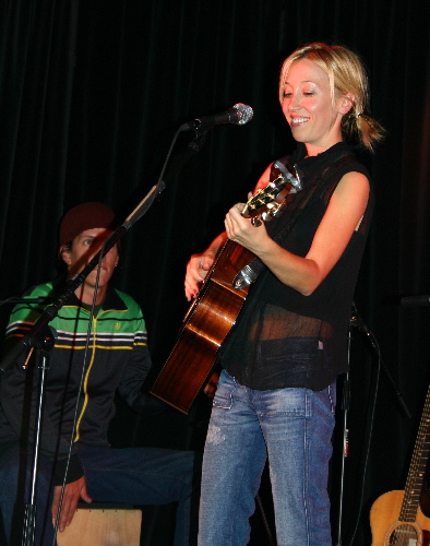 Anya Marina and Brad Davis
