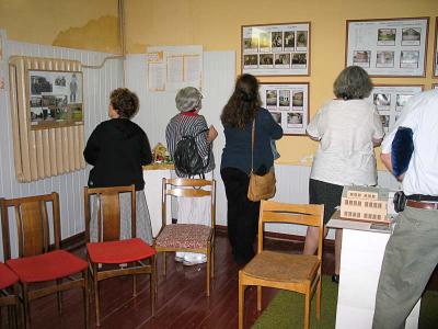 The Jewish history of the town was exhibited
