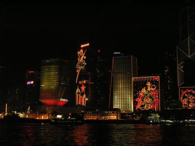 The Central skyline from the famous Star Ferry