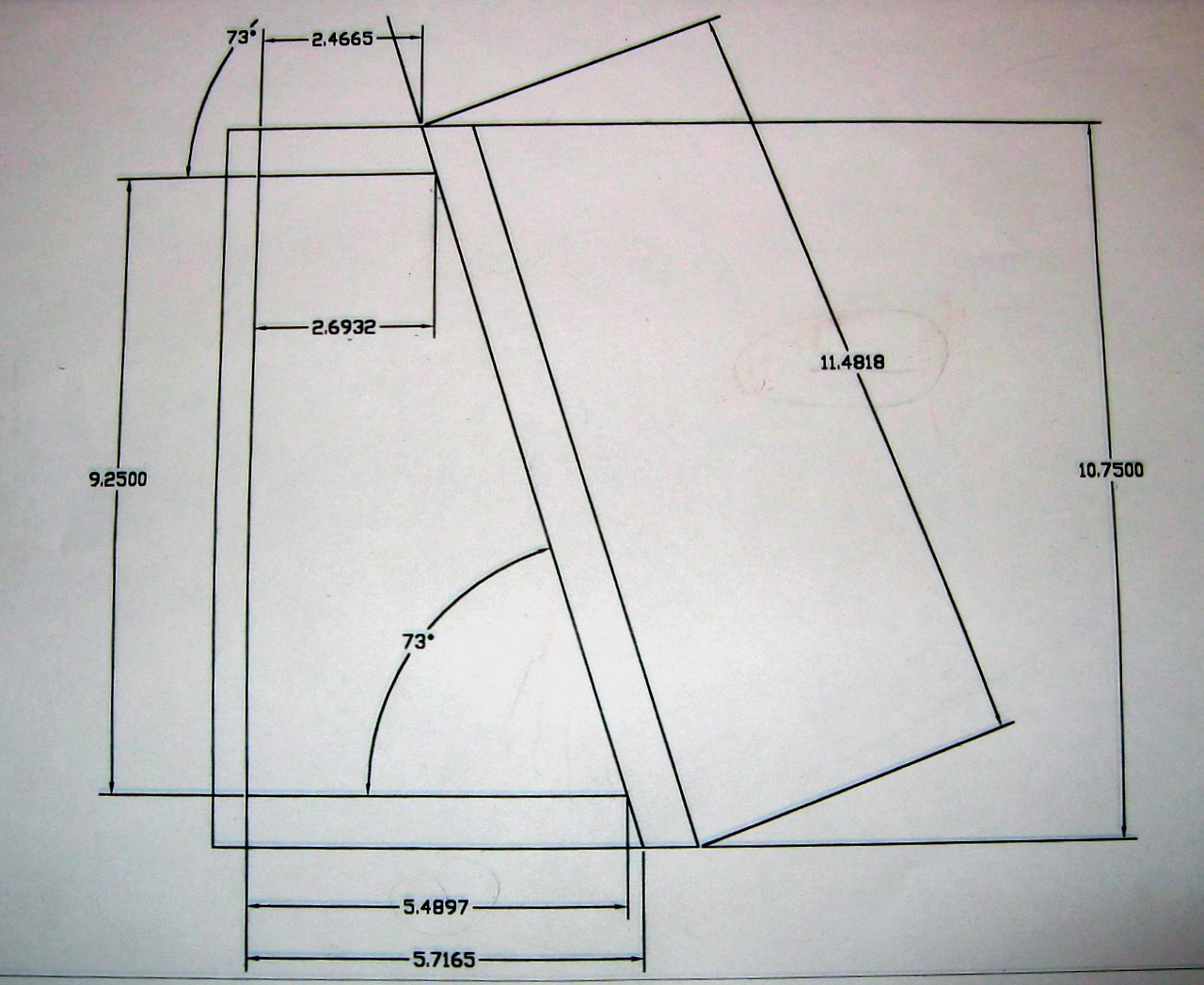 This is the exact measurements for my PRESSURE FITTED sub box. 1/8 of an inch taller and you can toss the box in the garbage!