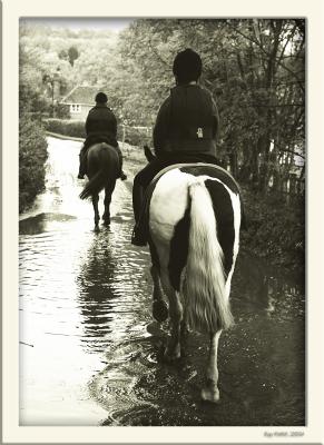 October 13 2004:  On Horseback