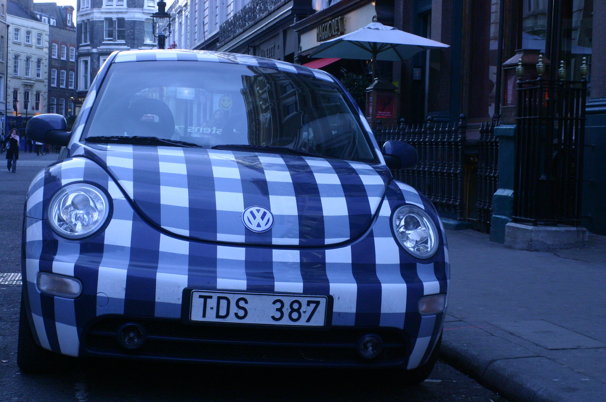 Gingham VW: with the wrong white balance!