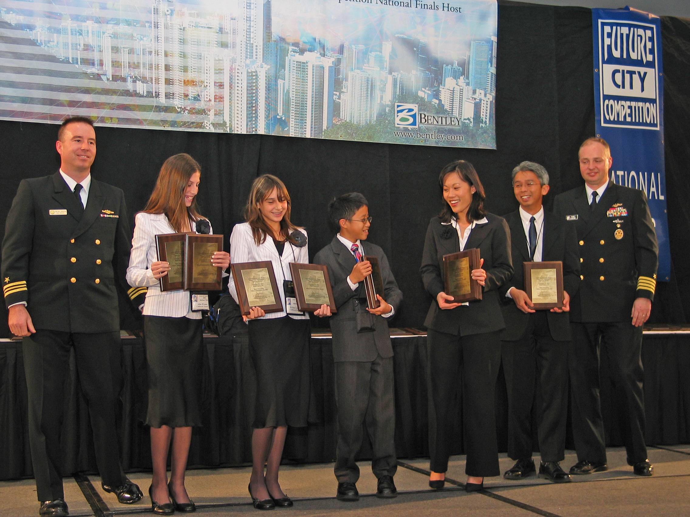 Accepting award for Most Innovative Power Generation System