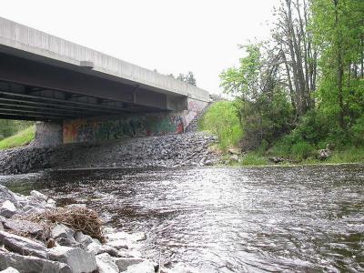 Jock Landing - downstream of section