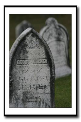 Grave Stones *by Mike Alexander