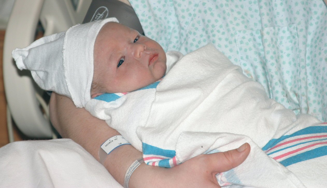 New Life Twenty Minutes Old             by Thea B