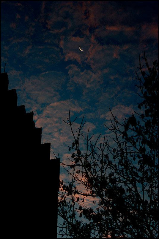 Moon on a Marble Sky*