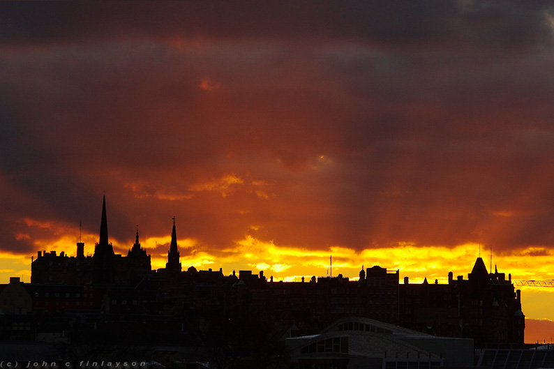 Old Town Sunset *