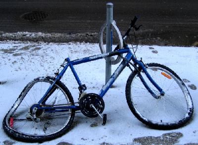 A bicycle can't stand on its own because it's two-tired.