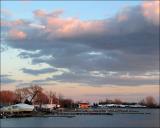 Sweet light over the docks