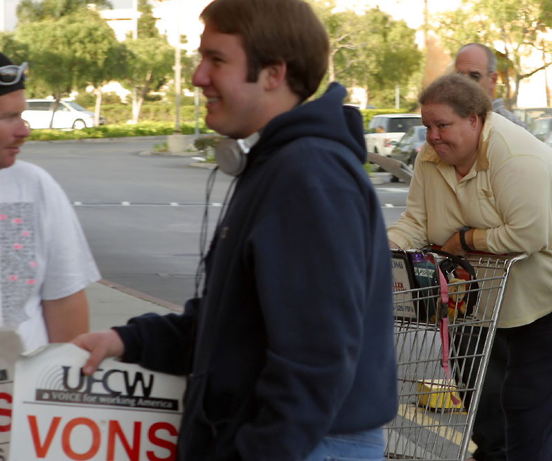Crossing the Picket Line         by Susan B