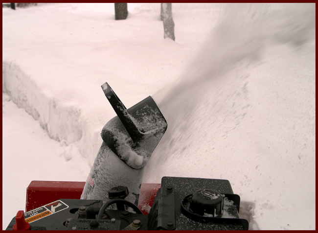 A Snowblowers View of Life *