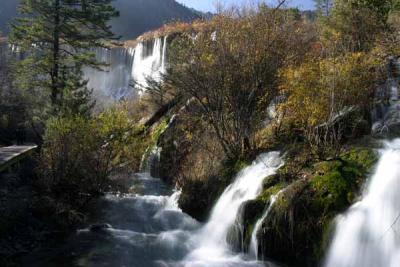 Jiuzhaigou Waterfall