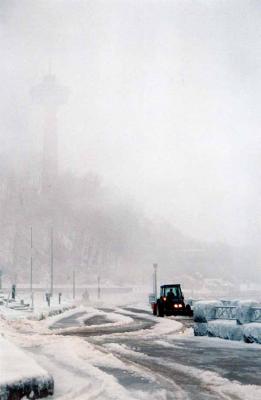 Niagara Falls in winter