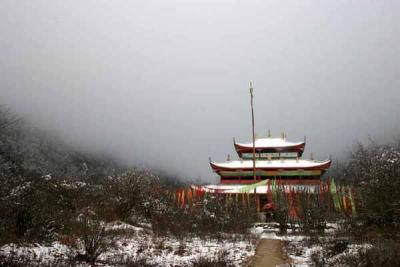 Huanglong (Yellow Dragon) In Winter