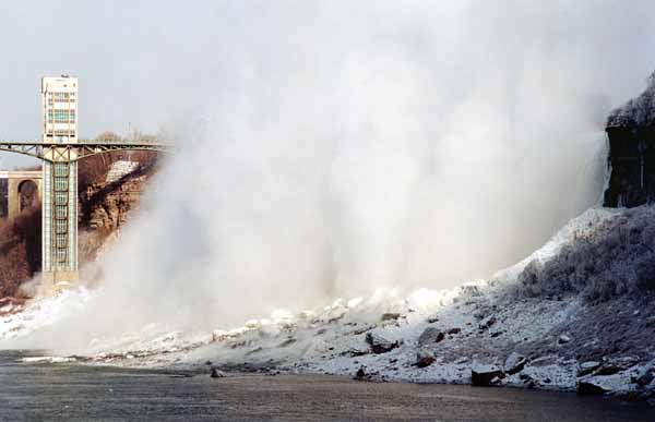 Niagara Falls in winter