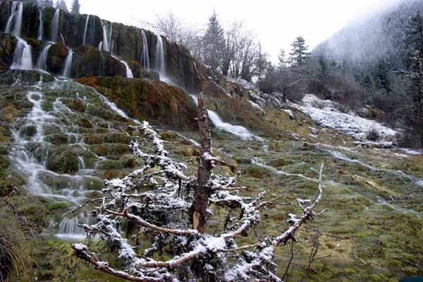 Huanglong (Yellow Dragon) In Winter