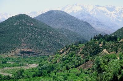 Paysage de lAtlas marocain