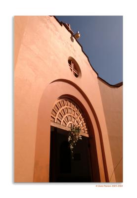 A small local church opposite the market.  The presence of the Catholic church was everywhere.