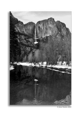 Yosemite Falls at Dusk