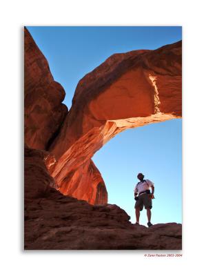 2003 Sean at Double Arch