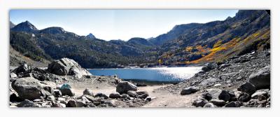 Lake Sabrina in the Sierra Mtns.