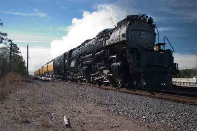 Union Pacific Railroad's Challenger Steam Locomotive No. 3985
