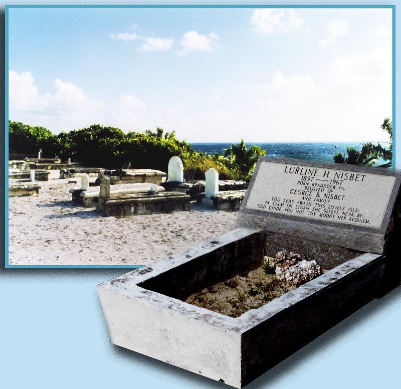 Cemetery and Headstone, Hopetown