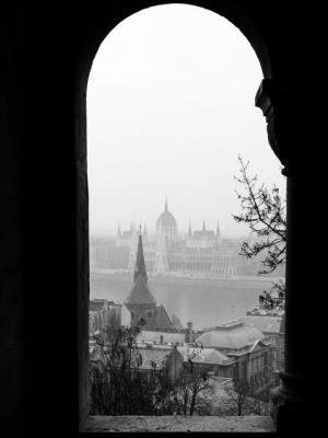 View of Buda & Pest from the Fishermen's Bastion