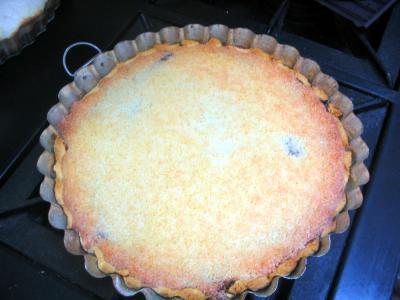 Torta de coco y dulce de leche