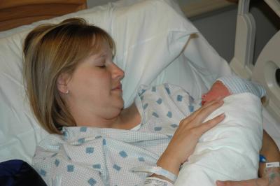 Mom and baby