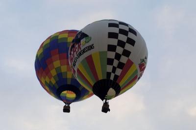 Hot Air Balloon Race                                  Indiana State Fair 2004