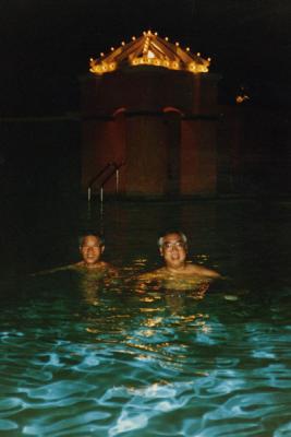 Vinoy Hotel, St. Petersburg, Florida -- when I went swimming in the pool at night, I felt like a king!
