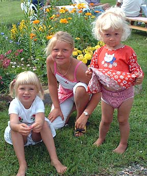 Three girls, Finland