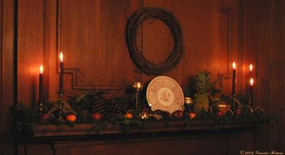 dining room mantle