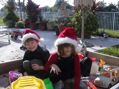 Santa's Helpers
Building Toys in the Sand Box