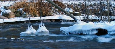 Ice Crystals on Minnehaha Creek