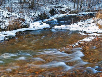 Riffles on Minnehaha Creek