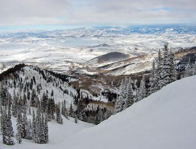 Overlook from The Canyons Ski Area