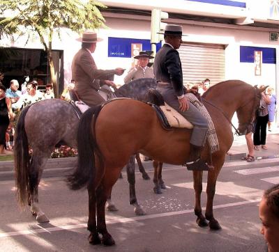 Men On Horseback.