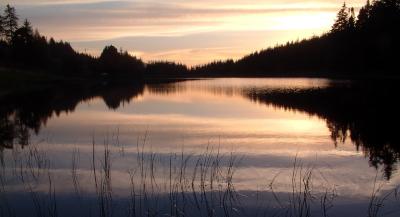 Ledcrieff Loch Sunset.