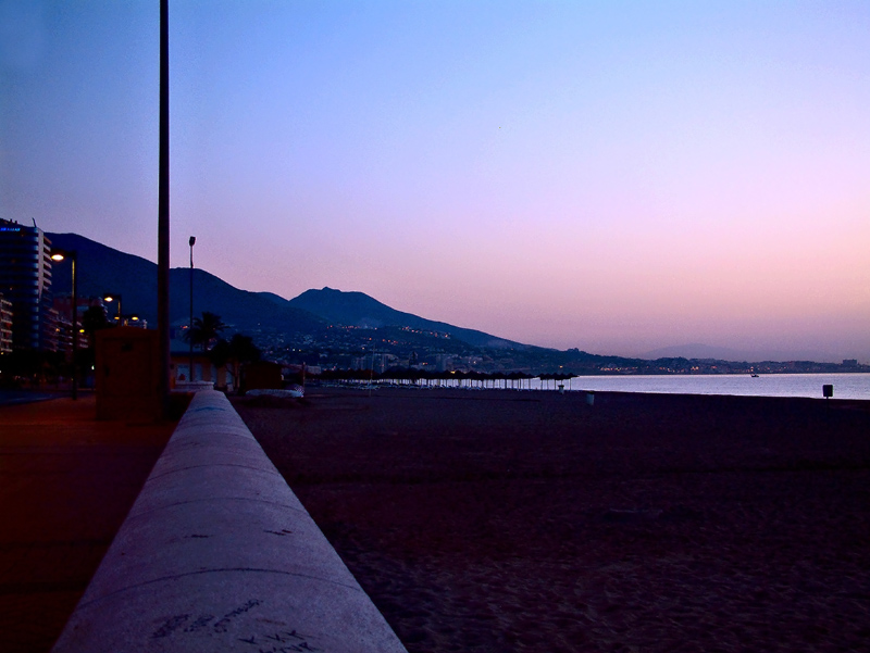 View to the hills.